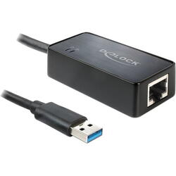 Delock Adaptor USB 3.0 > Gigabit LAN 10/100/1000 Mbps
