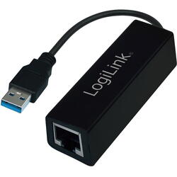 Adaptor USB 3.0 - Gigabit RJ45, Realtek RTL8153, LogiLink UA0184A