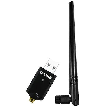 Adaptor placa de retea D-LINK DWA-185, 2.4 GHz | 5 GHz, USB 3.0, antena a 5 dBi