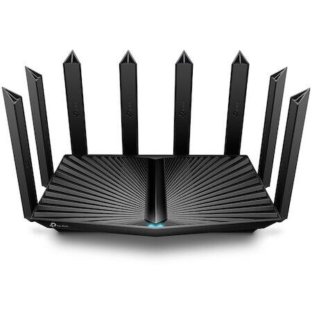 Router Wireless TP-Link Archer AX95, AX7800 Tri-Band, Wi-Fi 6, 2.5 Gbps WAN/LAN Port, USB 3.0, OneMesh, VPN Server si client