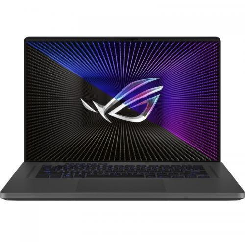 Asus Laptop Gaming Asus ROG Zephyrus G16, Intel Core i7-12700H, 16 inch FHD+, 16GB RAM, 512GB SSD, nVidia GeForce RTX 4050 6GB, No OS, Gri laptop