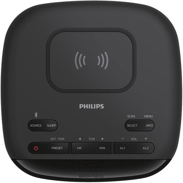 Radio cu ceas PhilipsTAR7705/10 ,Bluetooth,DAB, FM