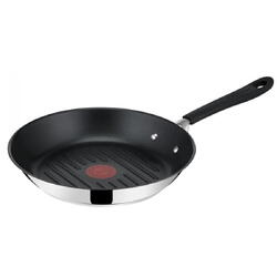 Tigaie grill Tefal Jamie Oliver Home Cook E3039075, 26 cm