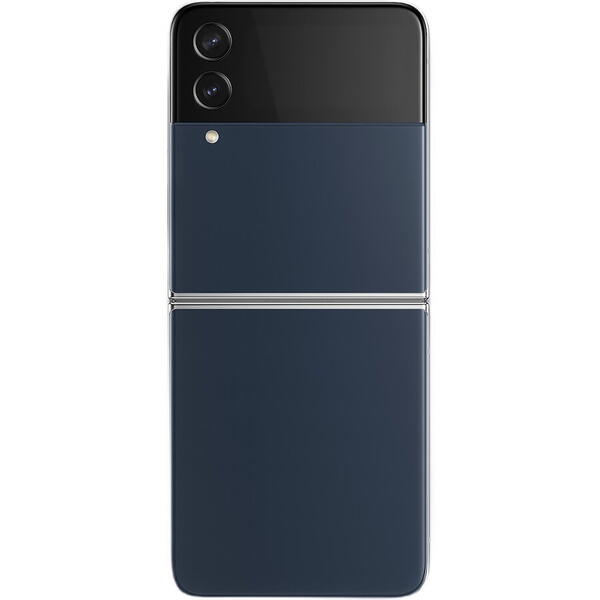 Telefon mobil Samsung Galaxy Z Flip4, 8GB RAM, 256GB, 5G, Silver-Navy