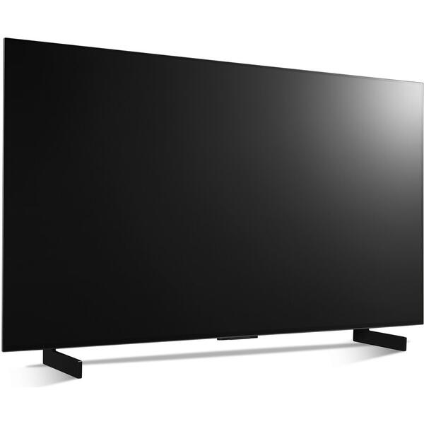Televizor OLED LG 42C31LA, 105 cm, Smart, 4K Ultra HD, 100Hz, Clasa G, Negru