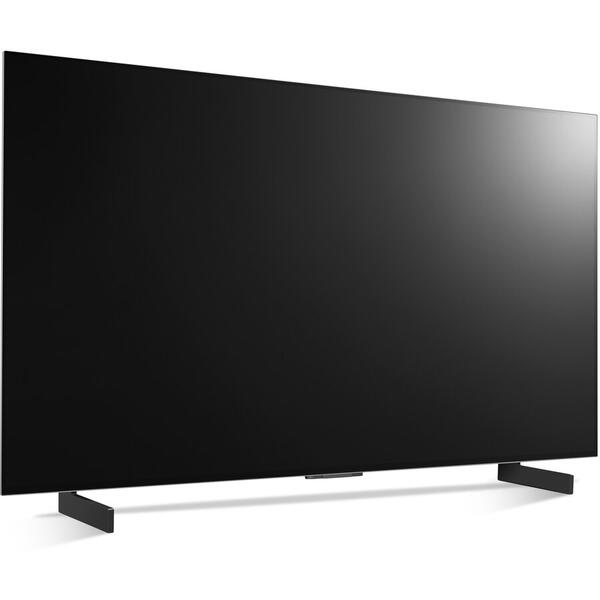 Televizor LG OLED42C32LA OLED evo Smart 4K, 106 cm, Ultra HD, HDR, webOS ThinQ AI, Negru