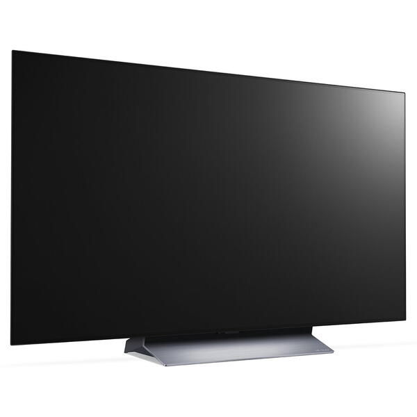 Televizor OLED LG 48C31LA, 121 cm, Smart, 4K Ultra HD, 100Hz, Clasa G, Argintiu