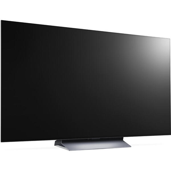 Televizor OLED LG 55C31LA, 139 cm, Smart, 4K Ultra HD, 100Hz, Clasa G, Argintiu