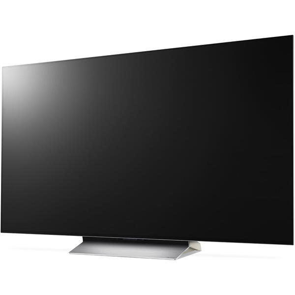 Televizor LG OLED OLED55C32LA, 139 cm,  Smart, 4K Ultra HD, 100Hz, Negru
