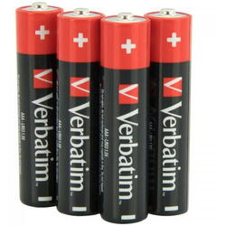 Baterii Verbatim, Alkaline, AAA, 20 buc, 49876
