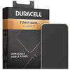 Acumulator Extern Duracell Charge 10 DRPB3010A, 10000 mAh, 1 x USB-A, 1 x USB-C, Negru