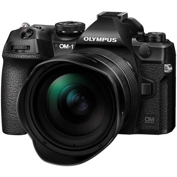 OLYMPUS Aparat Foto Mirrorless MFT Kit cu Obiectiv 12‑40mm F2.8 PRO II, Negru