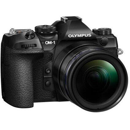 OLYMPUS Aparat Foto Mirrorless MFT Kit cu Obiectiv 12‑40mm F2.8 PRO II, Negru