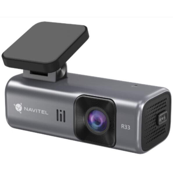 Camera auto DVR NAVITEL R33 rezolutie FullHD, Night Vision, Inregistrare in bucla pe microSD, Conexiune Wi-Fi, App iOS/Android, Video sharing