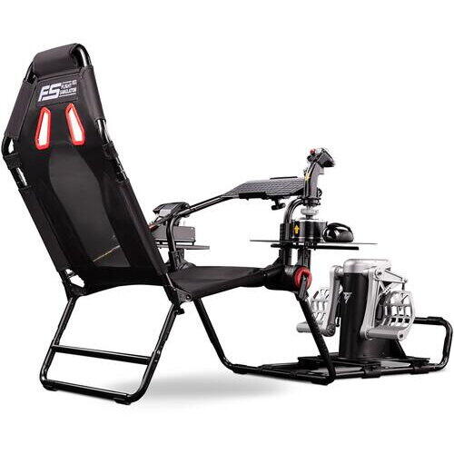 Scaun gaming Next Level Racing Flight Simulator Lite Cockpit, Negru\Rosu