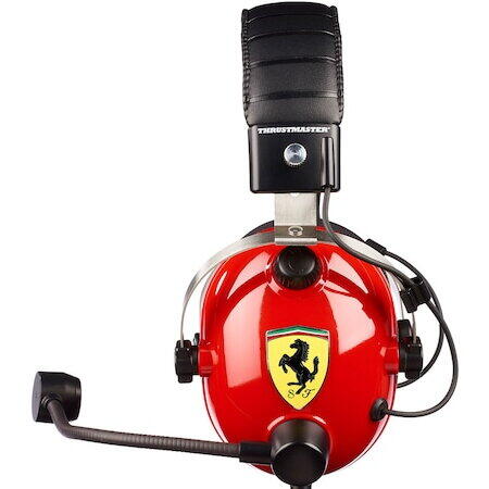 Casti Gaming Thrustmaster T.Racing Scuderia Ferrari Edition pentru PlayStation 4, Xbox, PC