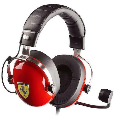 Casti Gaming Thrustmaster T.RACING Scuderia Ferrari Edition DTS pentru PlayStation 4, Xbox, PC