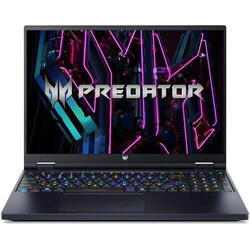 Laptop Gaming Acer Predator Helios 16 PH16-71, Intel Core i9-13900HX, 16 inch WQXGA, 16GB RAM, 1TB SSD, nVidia RTX 4080 12GB, No OS, Negru