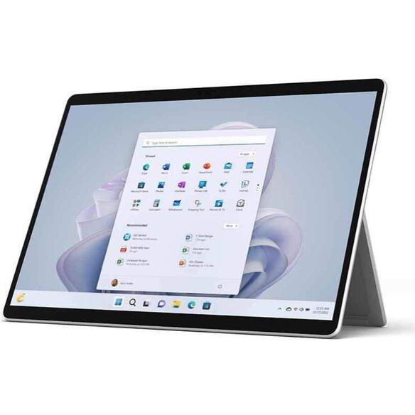 Tableta Microsoft Surface Pro 9, Procesor Intel® Core™ i5-1235U, Multi-Touch 13", 8GB RAM, 256GB SSD, 10MP, Wi-Fi, Bluetooth, Windows 11 Home, Argintiu