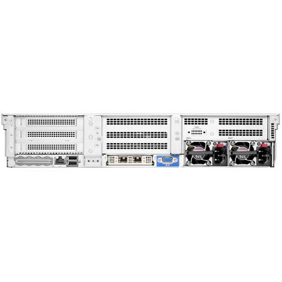 Server HPE ProLiant DL385 Gen10 Plus v2, Rack 2U, AMD EPYC 7252 8 C / 16 T, 3.1 GHz - 3.2 GHz, 64 MB cache, 120 W, 32 GB DDR4 ECC, fara stocare, 8 x SFF, 800 W, Fara sistem de operare