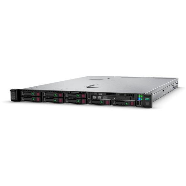 Server HPE ProLiant DL360 Gen10, Rack 1U, Intel Xeon Silver 4214R 12 C / 24 T, 2.4 GHz - 3.5 GHz, 16.5 MB cache, 100 W, 32 GB DDR4 ECC, fara stocare, 800 W, Fara sistem de operare