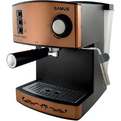 Espressor Cafea Samus Espressimo 15 Bar Dispozitiv Spumare 1.6L 850W Bronze