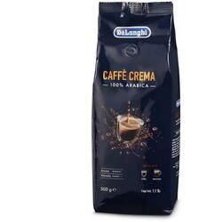 Cafea boabe DeLonghi Caffe Crema DLSC606, 500gr, Prajire usoara, 100% Arabica, Intensitate 4