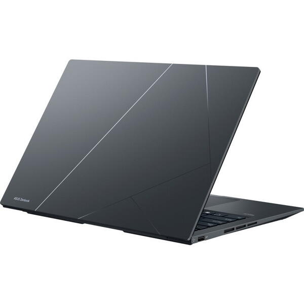Laptop Asus ZenBook 14X OLED UX3404VC, Intel Core i7-13700H, 14.5 inch 2.8K, 16GB RAM, 1TB SSD, nVidia RTX 3050 4GB, Windows 11 Pro, Gri