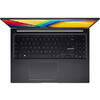 Laptop Asus VivoBook 16X K3604ZA, Intel Core i7-1260P, 16 inch WUXGA, 16GB RAM, 512GB SSD, No OS, Negru