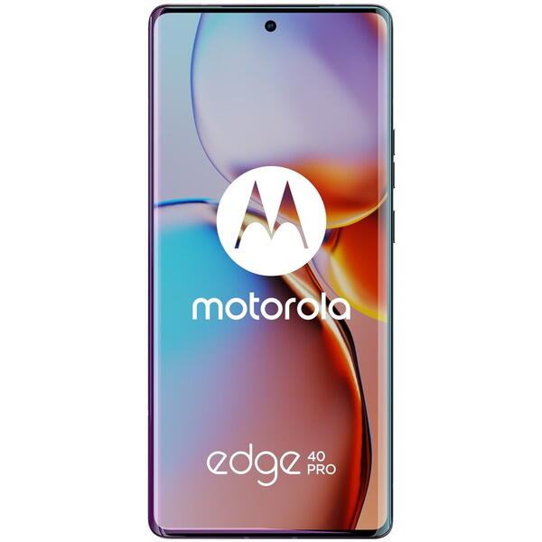 Telefon mobil Motorola Edge 40 Pro, Dual SIM, 256GB, 12GB RAM, 5G, Negru