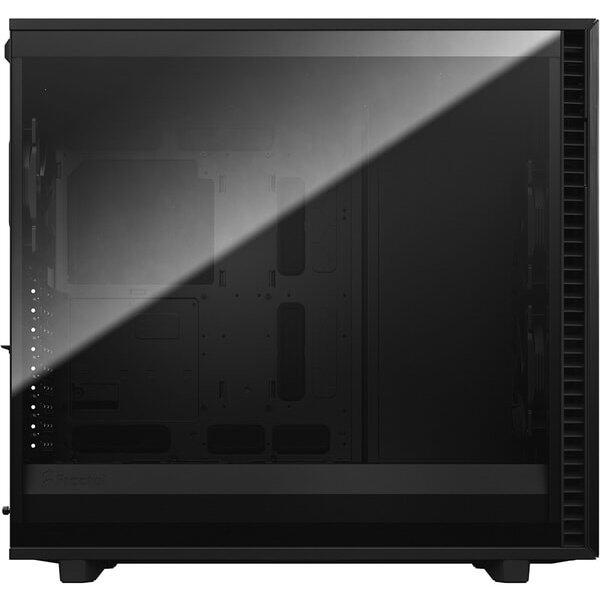 Carcasa PC FRACTAL DESIGN Define 7 XL Black TG Light Tint (FD-C-DEF7X-02), USB 3.1 Gen 2 Type-C, fara sursa, Negru
