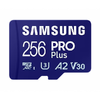 Memory Card microSDXC Samsung PRO Plus MB-MD256SB/WW 256GB, Class 10, UHS-I U3, V30, A2 + Adaptor USB