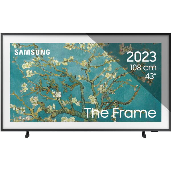 Televizor Samsung Tablou QLED The Frame 43LS03BG, 108 cm, Smart, 4K Ultra HD