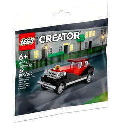 Lego Creator, Model Masina Vintage 30644, 59 piese, 6+ ani, Negru./Rosu