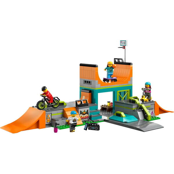 LEGO® City - Parc pentru skateboard 60364, 454 piese