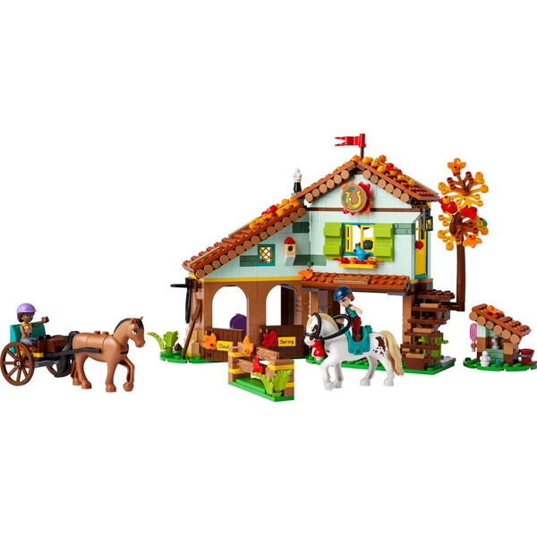 LEGO® Friends - Grajdul pentru cai al lui Autumn 41745, 545 piese