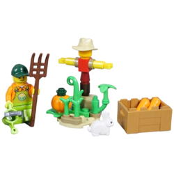 Lego City, Gradina fermei si sperietoare de ciori 30590, 34 piese