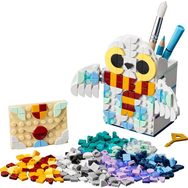 LEGO® DOTS - Suport pentru creioane Hedwig™ 41809, 518 piese