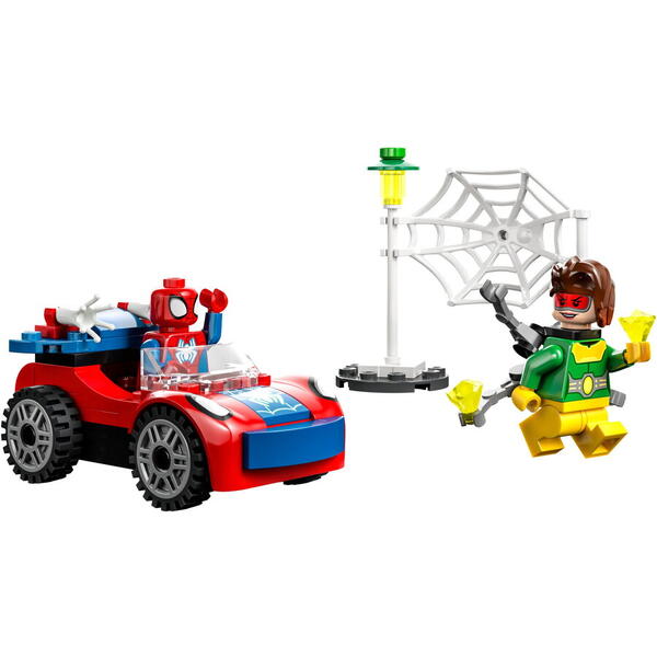 LEGO® Super Heroes - Masina Omului Paianjen si Doc Ock 10789, 48 piese
