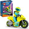 LEGO® City - Motocicleta de cascadorie cibernetica 60358, 13 piese