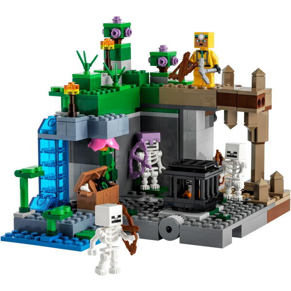 LEGO® Minecraft® - Temnita scheletelor 21189, 364 piese