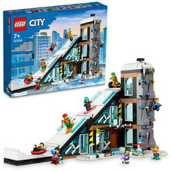 LEGO® City - Centru de schi si escalada 60366, 1045 piese