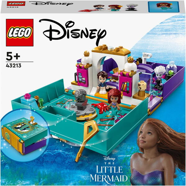 LEGO® Disney - Cartea povestii Mica sirena 43213, 134 piese