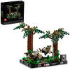 LEGO® Star Wars™ - Diorama Urmarire cu speederul pe Endor™ 75353, 608 piese