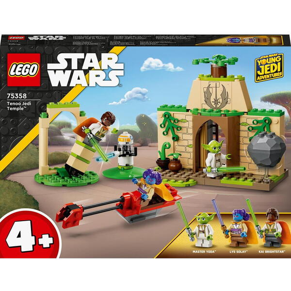LEGO® Star Wars™ - Templul Jedi de pe Tenoo 75358, 124 piese