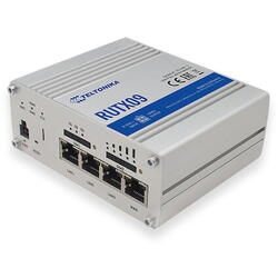 Router Professional Teltonika RUTX09, 4G (LTE) dual SIM, WiFi, 4 x 10/100/1000 Mbps, VPN, GPS, MODBUS