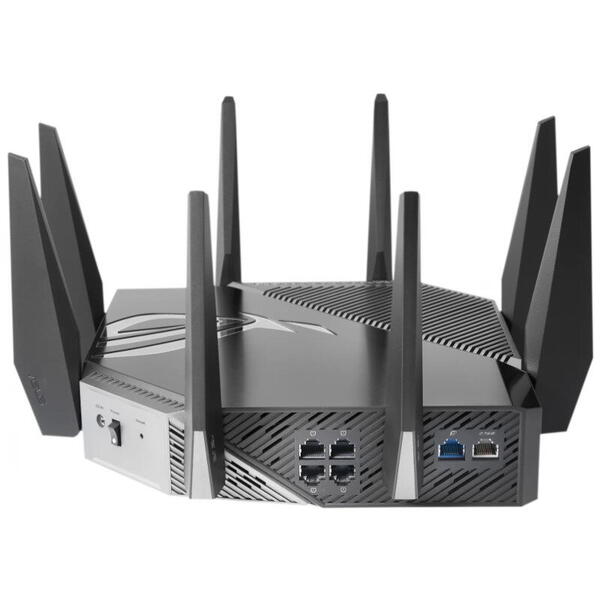 Router wireless ASUS Gigabit ROG Rapture GT-AXE11000 Tri-Band WiFi 6