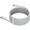 Cablu de date Baseus TZCATZJ-02, USB - USB Type-C, 1.5 m, 40W, 5A, Alb