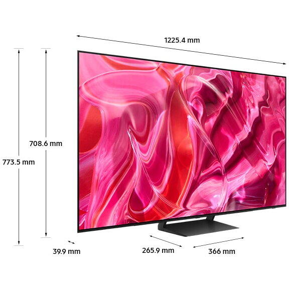 Televizor SAMSUNG OLED 55S90C, 138 cm, Smart, 4K Ultra HD, 100 Hz, Clasa G, Negru