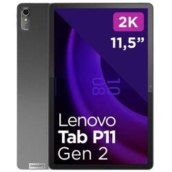 Tableta Lenovo Tab P11 TB350FU (Gen. 2), Procesor Octa-Core MediaTek Helio G99, Ecran IPS 2K Multi-touch 11.5", 6GB RAM, 128GB Flash, 13MP, Android 12, Tastatura + Precision Pen 2, Gri